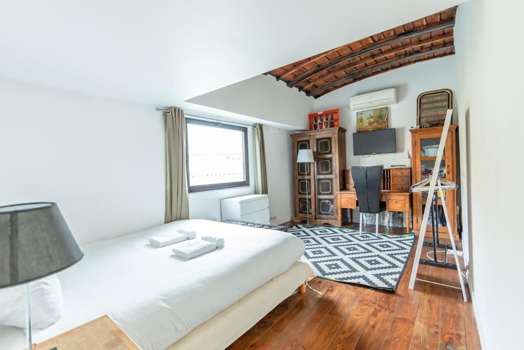 Grande Peniche 4 Ch - 10 Pers -Paris - Ile De Puteaux- Terrasses Villa Eksteriør bilde